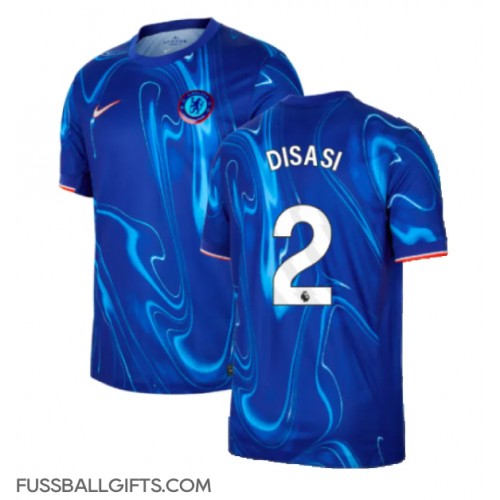 Chelsea Axel Disasi #2 Fußballbekleidung Heimtrikot 2024-25 Kurzarm